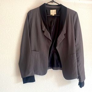 Silence + Noise grey and black blazer, size small